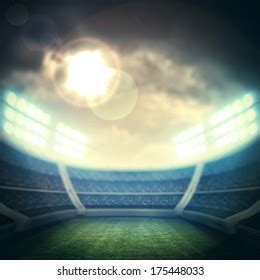 Stadium Lights Stock Illustration 175448033 | Shutterstock