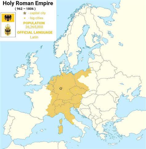 Holy Roman Empire #holy #roman #empire #holyromanempire #europe #european #history #map #old # ...