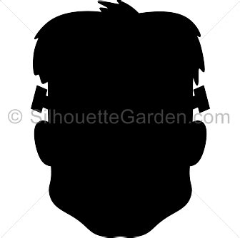 Frankenstein Head Silhouette - Free Clip Art, Printable, and Vector Downloads