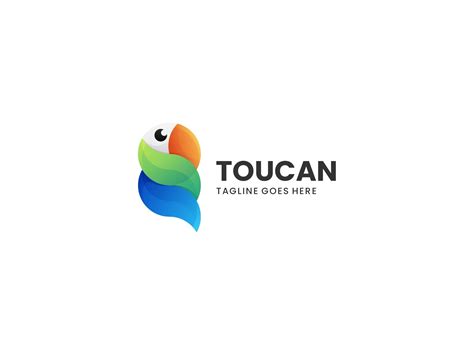 Toucan Gradient Colorful Logo Graphic by artnivora.std · Creative Fabrica