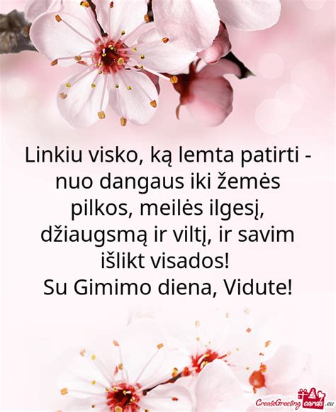 Su Gimimo diena, Vidute - Free cards