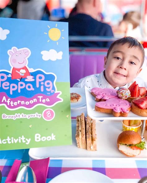 Peppa Pig Afternoon Tea Bus Tour brought to you by Brigit's Bakery