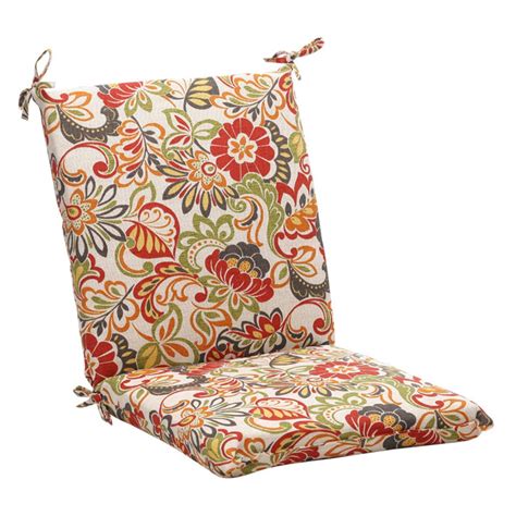 Pillow Perfect Outdoor Floral Chair Cushion - 36.5 x 18 x 3 in. - Walmart.com - Walmart.com