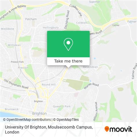 How to get to University Of Brighton, Moulsecoomb Campus in Brighton ...