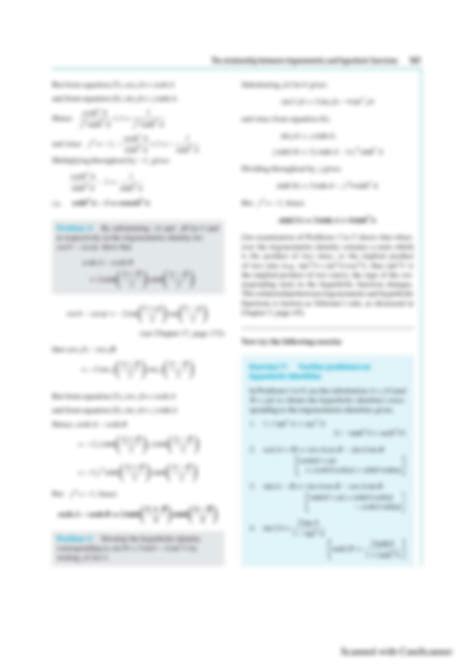 SOLUTION: The relationship between trigonometric and hyperbolic functions - Studypool