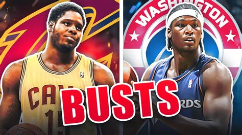 Top 10 Biggest Draft BUSTS In NBA History - YouTube