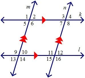 Name two pairs of parallel lines in the figure - brainly.com