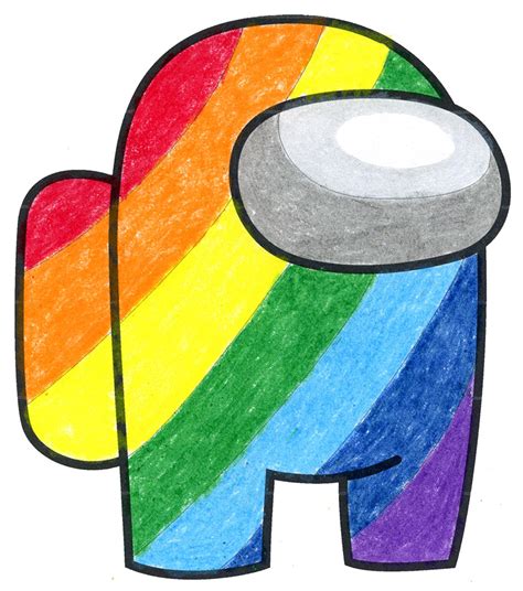 Among Us Rainbow Friends Coloring Pages - Free Printable Templates