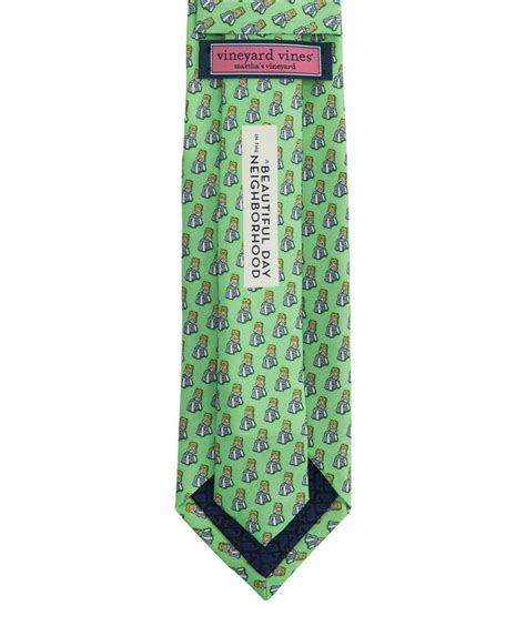 Shop Mister Rogers King Friday XIII Printed Tie at vineyard vines