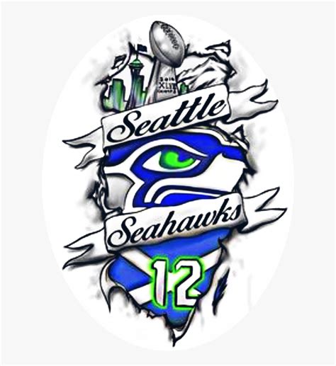 Seattle Seahawks 12 12thman Centurylinkfield - Seahawks Logo , Free ...