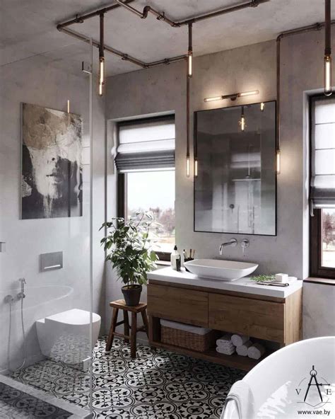 29 Industrial Style Bathroom Ideas for Your Inspiration