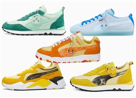 Pokemon Puma Collection Release Info - JustFreshKicks