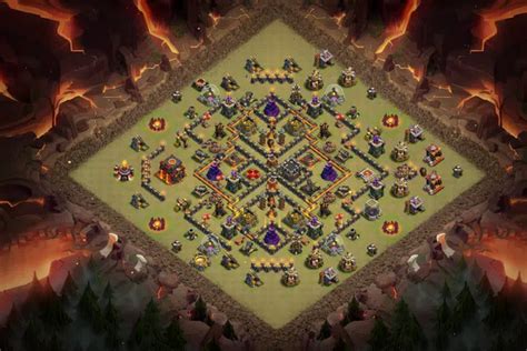 WAR TH10 BASE for Clash of Clans