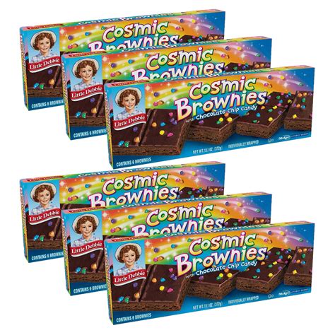 Little Debbie Cosmic Brownies, 6 Boxes - Walmart.com