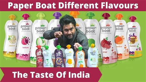 Paper Boat Juice Review | Different Flavors Of Paper Boat | Food Vlog - YouTube