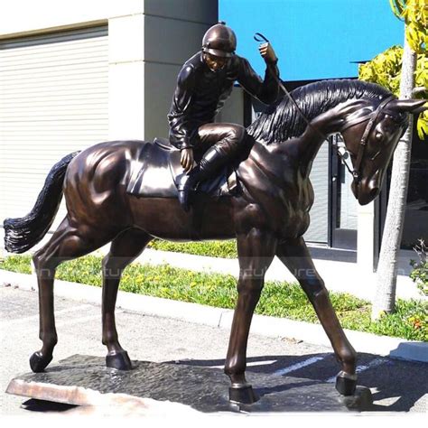 Race Horse Sculpture