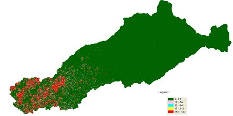 Soil Erosion Map Showing 2009 Annual Erosion Rate | Download Scientific Diagram