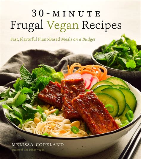 Mediterranean Stuffed Mushrooms + 30-Minute Frugal Vegan Recipes Book Review - Very Vegan Val