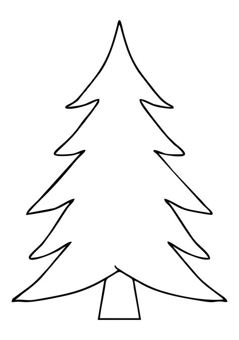 Christmas Tree Stencil - 10 Free PDF Printables | Printablee