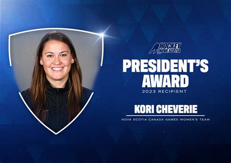 🏆 CHEVERIE WINS PRESIDENT'S AWARD 🏆... - Hockey Nova Scotia | Facebook