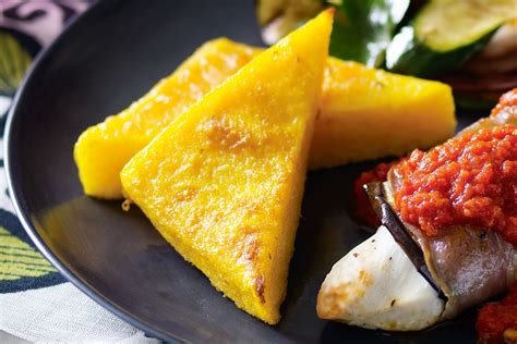 vegan baked polenta