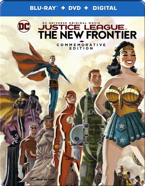 Justice League: The New Frontier [Commemorative Edition] [SteelBook ...