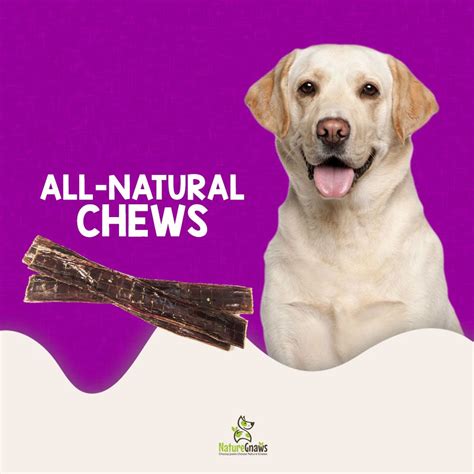 We’re a 100% all-natural dog chew company, with most of our products containing just a single ...