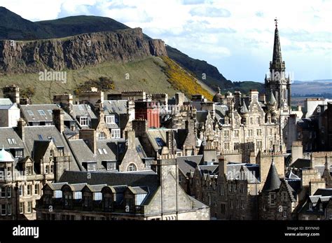 Edinburgh Old Town Stock Photo - Alamy