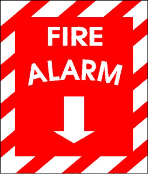 Emergency Alarm Sign