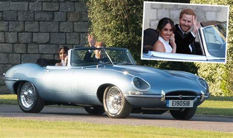 Royal wedding car: Prince Harry and Meghan’s Jaguar E type concept zero ...