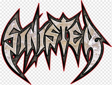 Sinister Death metal Music Album Heavy metal, band, album, logo, fictional Character png | PNGWing