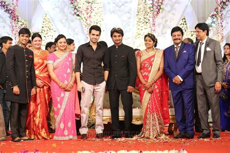 Hero Aadi Wedding Reception Stills | Aadi Aruna Wedding Photos | Moviegalleri.net