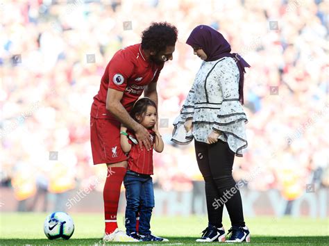 Mohamed Salah Liverpool His Family End Editorial Stock Photo - Stock ...