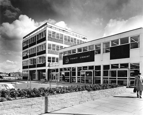 Dunstable Library in 1967, soon after opening. Local History, Over The Years, Locals, Multi ...