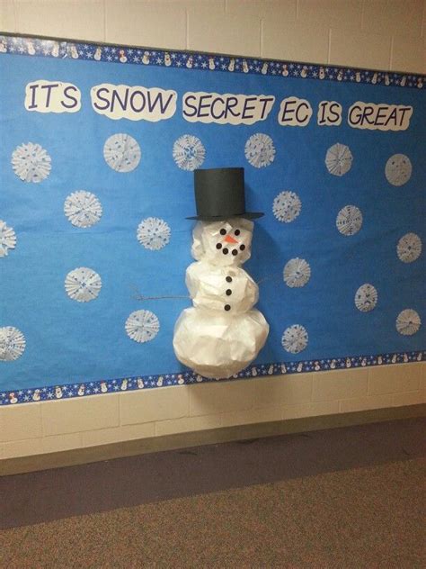 Snowman bulletin board | Snowman bulletin board, Bulletin boards, Snowman