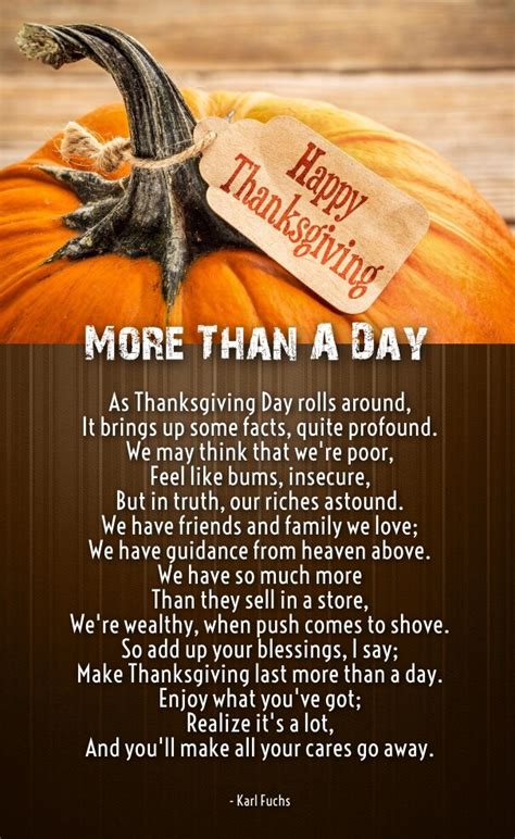 25 Thanksgiving Love Poems to Wish Her / Him - Thankful Poems