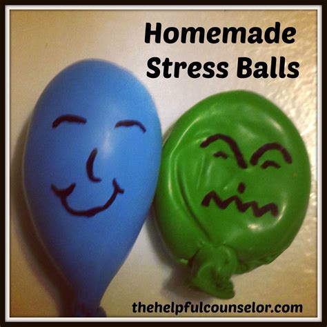 Activities and project ideas... Stress balls, worry stones, teaching ...