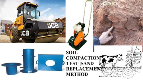 SOIL COMPACTION TEST by Sand replacement method | Civil Engineering - YouTube