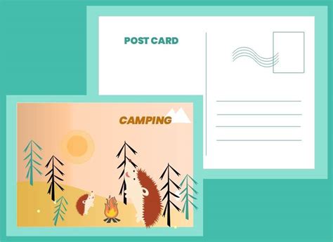 Free Editable Postcard Examples | EdrawMax Online