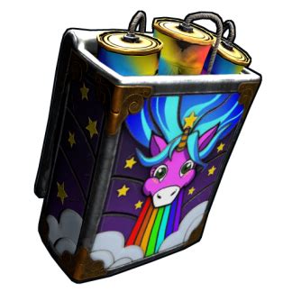 Skin: Rainbow Pony Satchel • Rust Labs