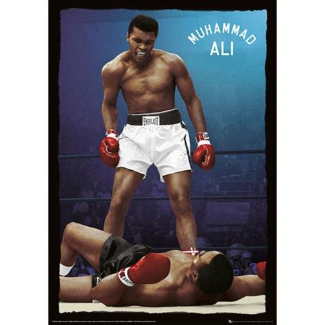 Muhammad Ali Knockout - Metallic Poster - 47x67cm Merchandise - Zavvi UK