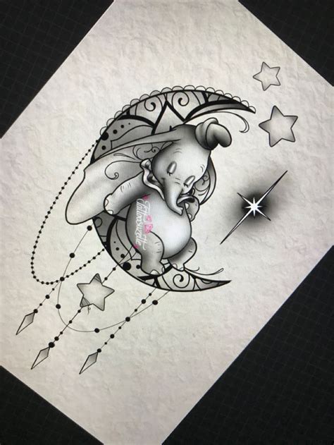 dumbo tattoo design | Tatuagem de disney, Desenho de abelha, Tatuagem de animais