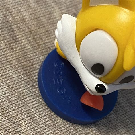 Small 1” Sonic Super Teams Tails Mini Figure SEGA Game Piece | eBay