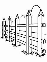 Fence colouring Book Pages For Children And Adults With Vector Design  sketch template
