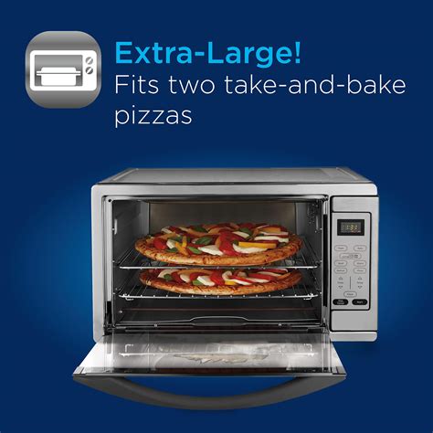 Oster Extra Large Digital Countertop Convection Oven, Stainless Steel (TSSTTVDGXL-SHP)- Buy ...