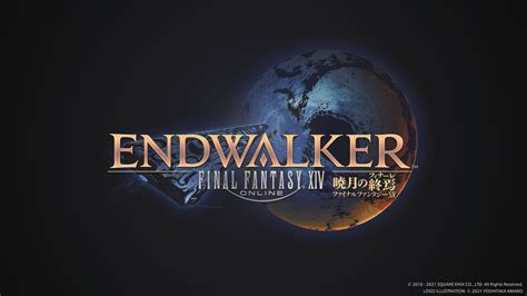 Final Fantasy XIV: Endwalker 4K (3840x2160) Logo Artwork Wallpaper : ffxiv