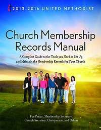 2013-2016 United Methodist Church Membership Records Manual - Download Edition | Cokesbury