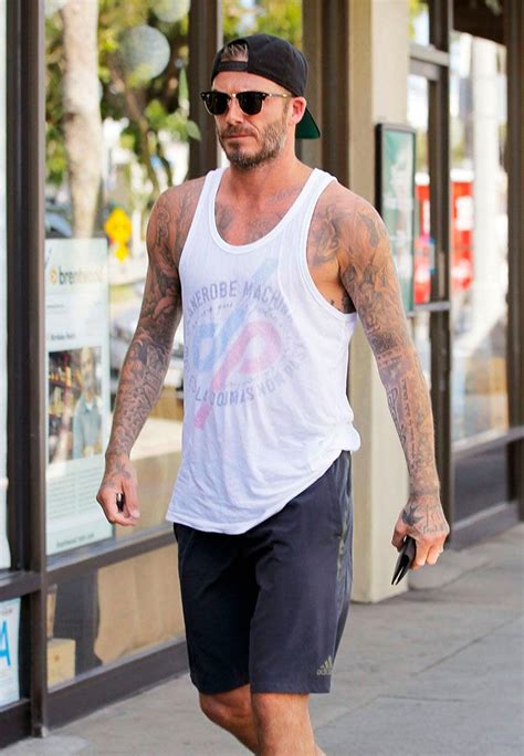 David Beckham Got a New Tattoo But Will You Even Notice It Among His Others?