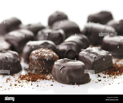 Assorted chocolate candies Stock Photo - Alamy