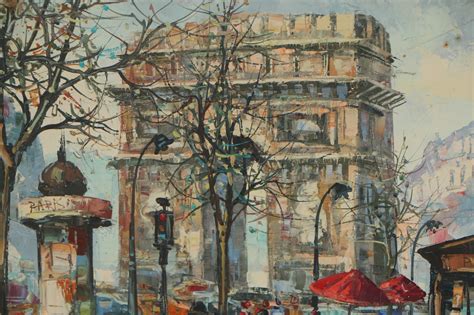 1979 Oil Painting "Paris", Signed Kubur | EBTH